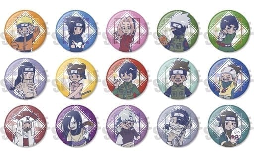 NARUTO れとぽぷ マット缶バッジ