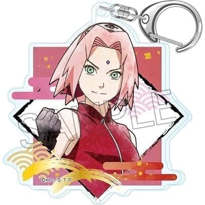 NARUTO -ナルト- 疾風伝 アクリルキーホルダー -忍の軌跡- 春野サクラ B