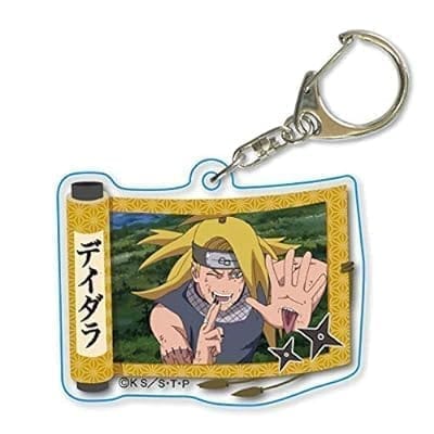 NARUTO -ナルト- 疾風伝 巻物アクリルキーホルダー/デイダラ