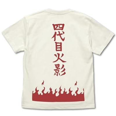 NARUTO-ナルト- 疾風伝 四代目火影 Tシャツ/VANILLA WHITE-XL