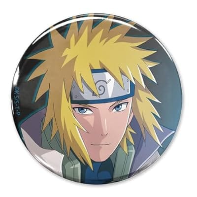 NARUTO-ナルト- 疾風伝 描き下ろし 波風ミナト 65mm缶バッジ