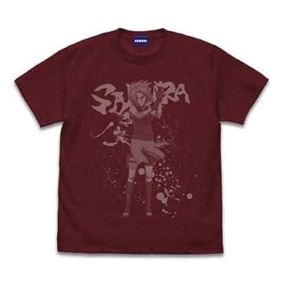 NARUTO-ナルト- 疾風伝 春野サクラ Tシャツ/BURGUNDY-M