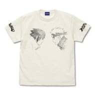 NARUTO-ナルト- 疾風伝 ナルト&サスケ Tシャツ/VANILLA WHITE-XL
