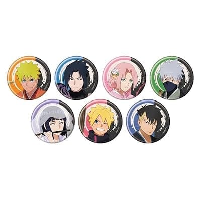 NARUTO&BORUTO 缶バッジ 14 和楽器ver. 描き下ろしイラスト 7個入り1BOX