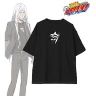 家庭教師ヒットマンREBORN! 描き下ろし スペルビ・スクアーロ(10年後) カジュアルコーデver. 着用BIGシルエットTシャツユニセックス(サイズ/S)>