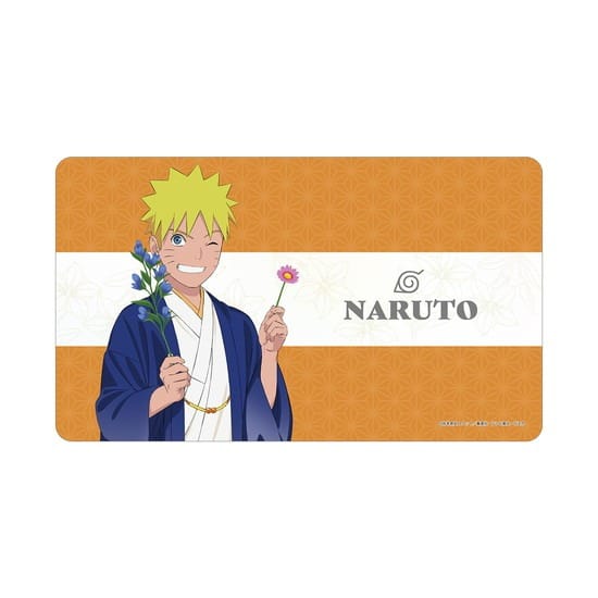 NARUTO-ナルト- 疾風伝 描き下ろし うずまきナルト マルチデスクマット <うちはサスケ バースデーver.>