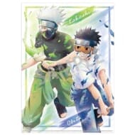 はたけカカシ&うちはオビト A4シングルクリアファイル ペイント カミアニTOUCH 「NARUTO-ナルト- 疾風伝」>