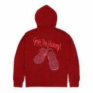 ハイキュー!! 黒尾鉄朗 シューズ ジップパーカー/RED-XL