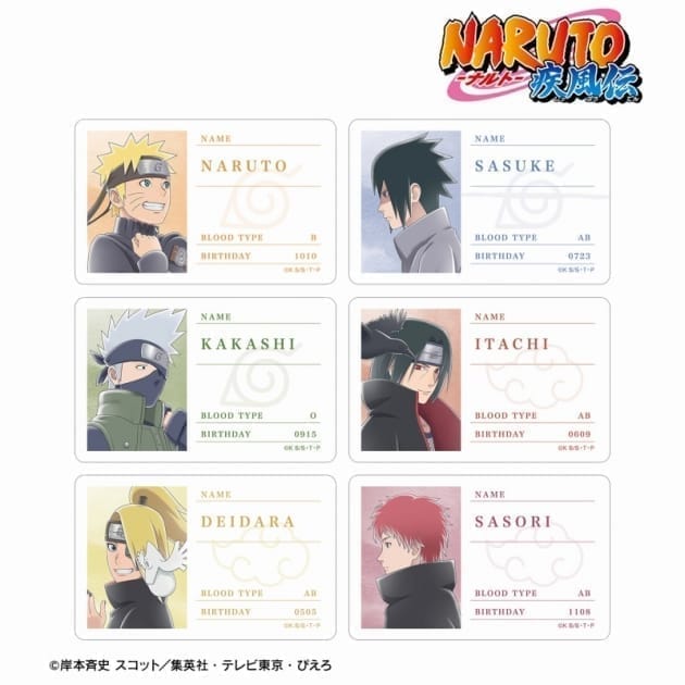 NARUTO-ナルト- 疾風伝 描き下ろし 歩みver. トレーディングプラスチックシート