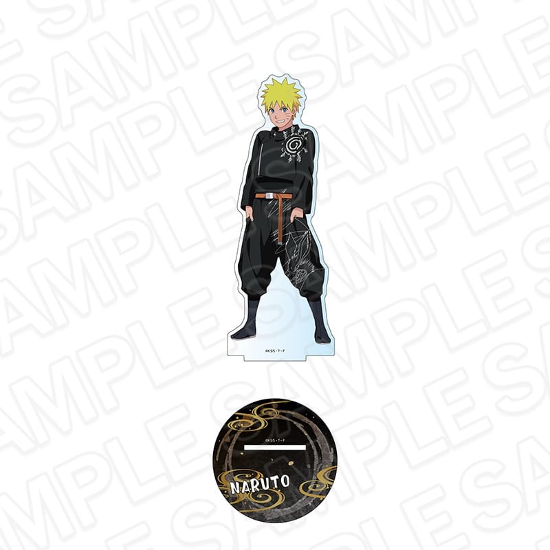 NARUTO -ナルト- 疾風伝 デカアクリルスタンド うずまきナルト ブラックコーデ ver.