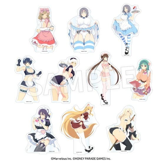 閃乱カグラ アクリルフィギュア コレクション vol.4 10個入り1BOX