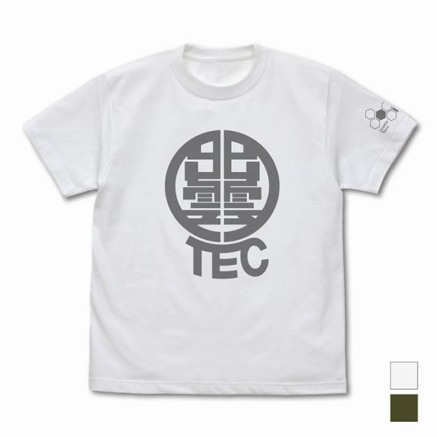 怪獣8号 出雲テックス Tシャツ/WHITE-L