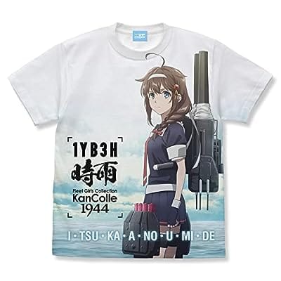 「艦これ」いつかあの海で 時雨 フルグラフィックTシャツ/WHITE-M