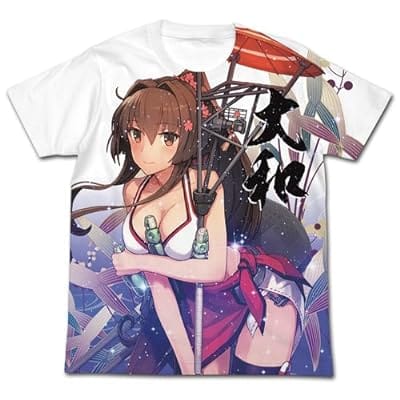 艦隊これくしょん -艦これ- 大和 水着mode フルグラフィックTシャツ/WHITE-M