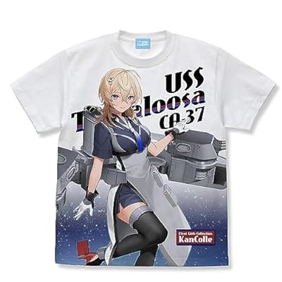 艦隊これくしょん -艦これ- タスカルーサ フルグラフィックTシャツ/WHITE-M