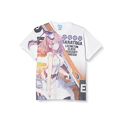 艦隊これくしょん -艦これ- サラトガ フルグラフィックTシャツ/WHITE-S