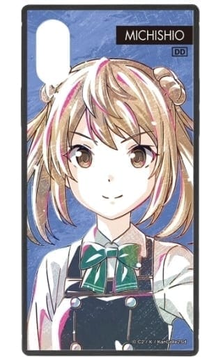 「艦これ」いつかあの海で 満潮 Ani-Art スクエア強化ガラスiPhoneケース(対象機種/iPhone 11 Pro Max)