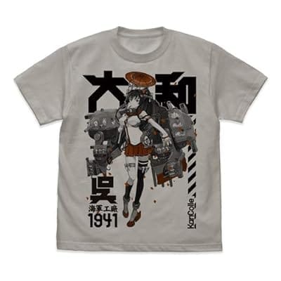 艦隊これくしょん -艦これ- 大和 Tシャツ/LIGHT GRAY-L