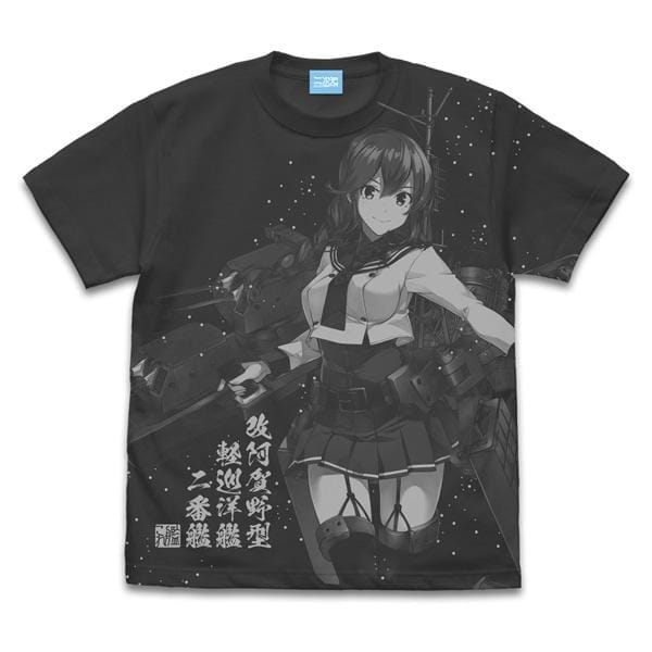 艦隊これくしょん -艦これ- 能代改ニ オールプリントTシャツ/SUMI-XL