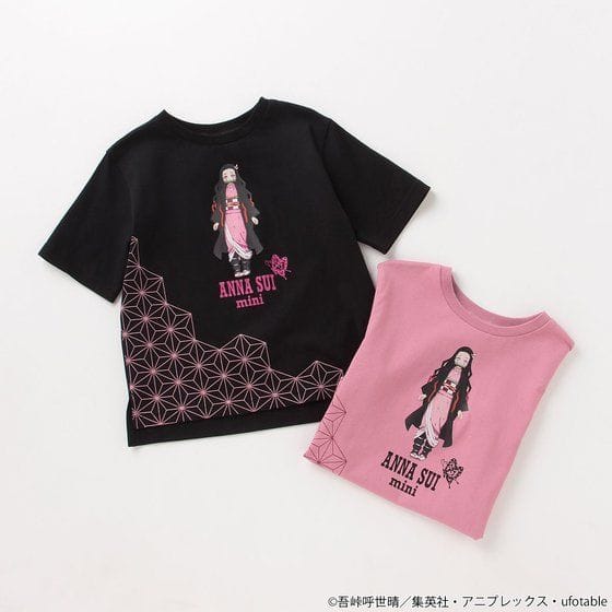 鬼滅の刃×ANNA SUI mini TシャツB 竈門禰豆子【2021年12月発送】