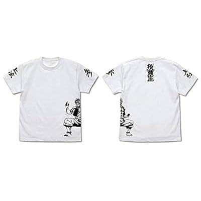 鬼滅の刃 無限列車編 猗窩座 Tシャツ /WHITE-L