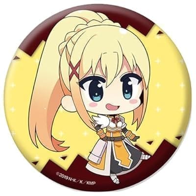 この素晴らしい世界に祝福を! ぺたん娘缶バッジ ダクネス