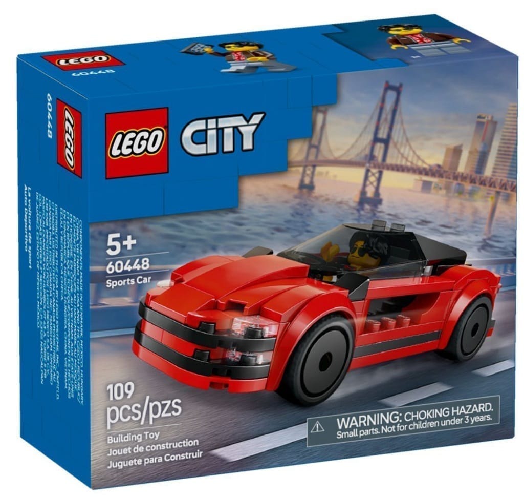 LEGO 赤いスポーツカー 「レゴ シティ」 60448