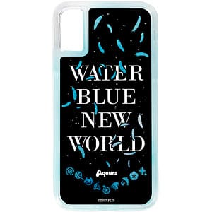 ラブライブ!サンシャイン!! WATER BLUE NEW WORLD グリッターiPhoneケース(XR)