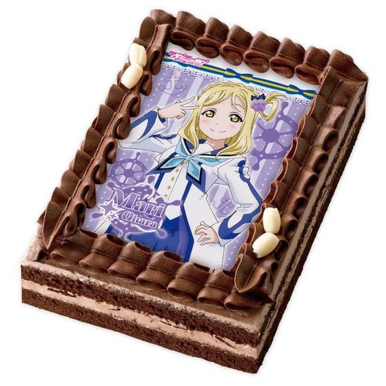 [キャラデコプリントケーキ]ラブライブ!サンシャイン!! 小原鞠莉(チョコ)