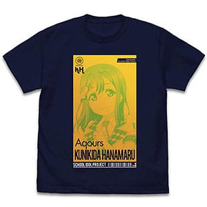 ラブライブ!サンシャイン!! 国木田花丸 Tシャツ ALL STARS Ver./NAVY-M