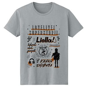 ラブライブ!スーパースター!! 澁谷かのん Ani-Sketch Tシャツ レディース L