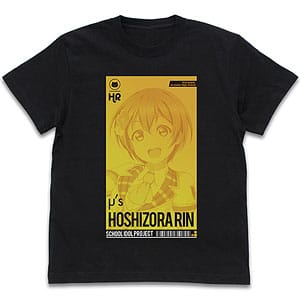 ラブライブ! 星空凛 Tシャツ ALL STARS Ver./BLACK-M