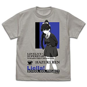 ラブライブ!スーパースター!! 葉月恋 Tシャツ/LIGHT GRAY-XL