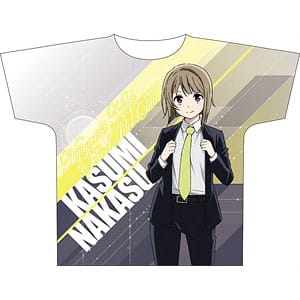 ラブライブ!虹ヶ咲学園スクールアイドル同好会 フルグラフィックTシャツ 中須かすみ スーツ ver