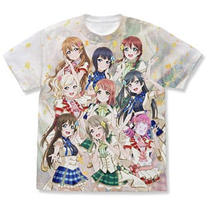 ラブライブ! 虹ヶ咲学園スクールアイドル同好会 フルグラフィックTシャツ/WHITE-S