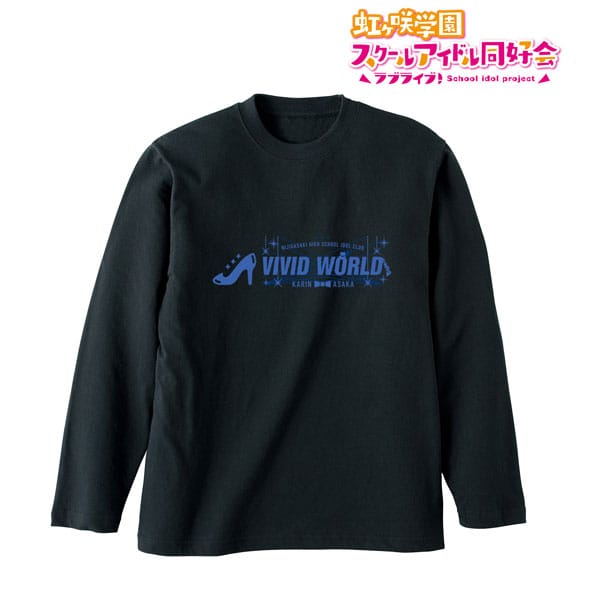 ラブライブ!虹ヶ咲学園スクールアイドル同好会 VIVID WORLD ロングTシャツ ユニセックス L