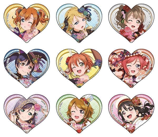 ラブライブ! スクールアイドルフェスティバル ALL STARS ラメアクリルバッジコレクション μ’s BOX