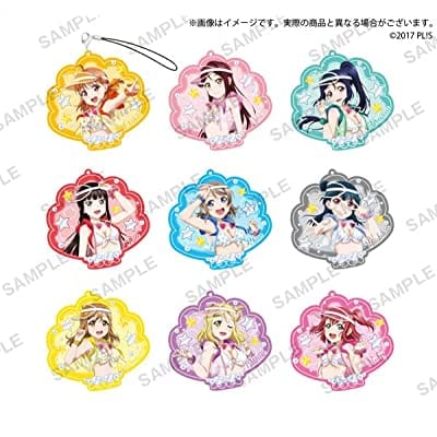 ラブライブ!サンシャイン!! トレーディングラメアクリルストラップ vol.3 Aqours