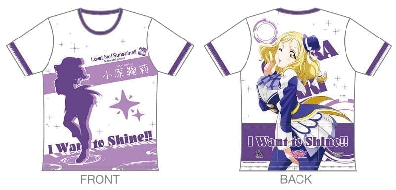 ラブライブ!サンシャイン!! ツーリングTシャツ 小原鞠莉 Ver. XLサイズ