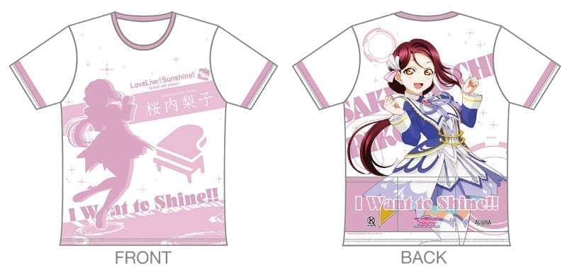 ラブライブ!サンシャイン!! ツーリングTシャツ 桜内梨子 Ver. Mサイズ