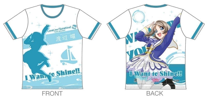 ラブライブ!サンシャイン!! ツーリングTシャツ 渡辺 曜 Ver. Sサイズ