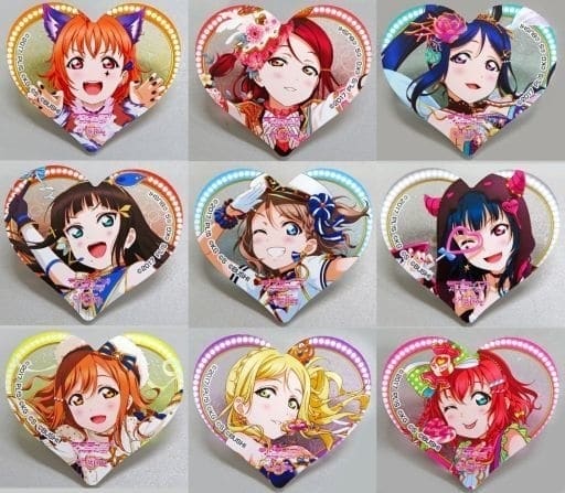 ラブライブ! スクールアイドルフェスティバル ALL STARS ラメアクリルバッジコレクション