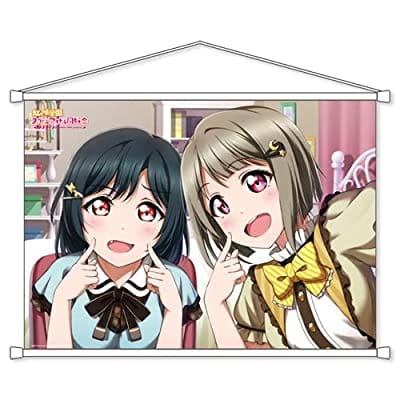 『ラブライブ!虹ヶ咲学園スクールアイドル同好会』B2タペストリー かすみ&栞子