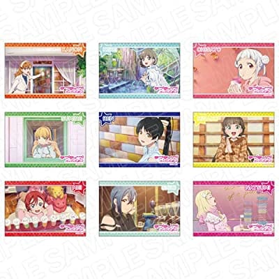 ラブライブ!スーパースター!! スクエアカンバッジ 追いかける夢の先で ver 9個入り1BOX