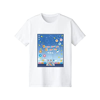 ラブライブ!サンシャイン!! CYaRon! Braveheart Coaster Tシャツ ホワイト メンズLサイズ