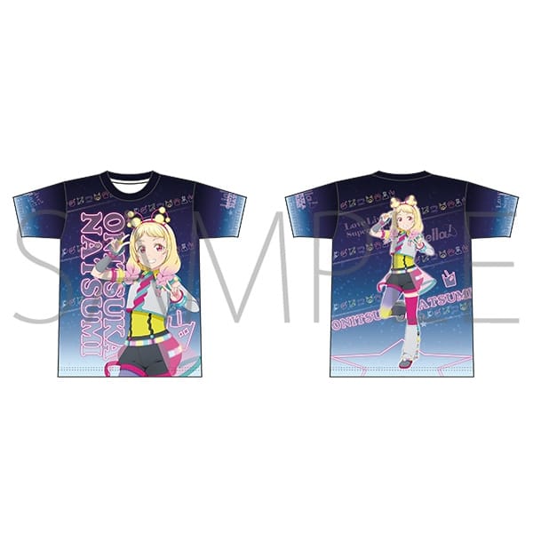 ラブライブ!スーパースター!! フルグラフィックTシャツ 鬼塚夏美