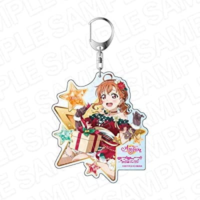 ラブライブ!スクールアイドルフェスティバル ALL STARS デカキーホルダー 高海千歌 Luxury Christmas ver