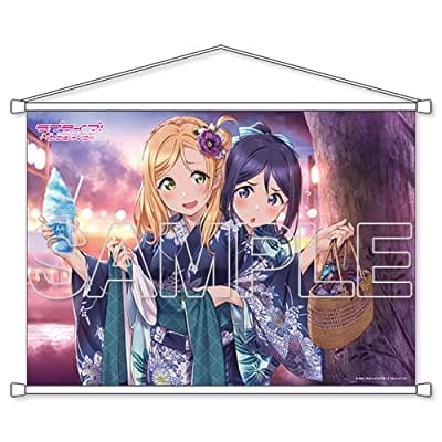 ラブライブ!サンシャイン!! B2タペストリー Aqours 果南&鞠莉(5)