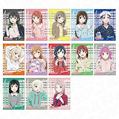 ラブライブ!虹ヶ咲学園スクールアイドル同好会 スクエアカンバッジ 冬ルームウェア ver【特価