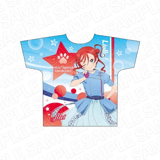 ラブライブ!スーパースター!! フルグラフィックTシャツ 米女メイ WE WILL!! ver